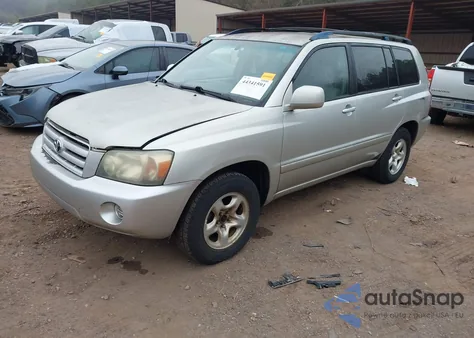 2004 Toyota Highlander из США, поврежденный, VIN JTEDD21AX40082927